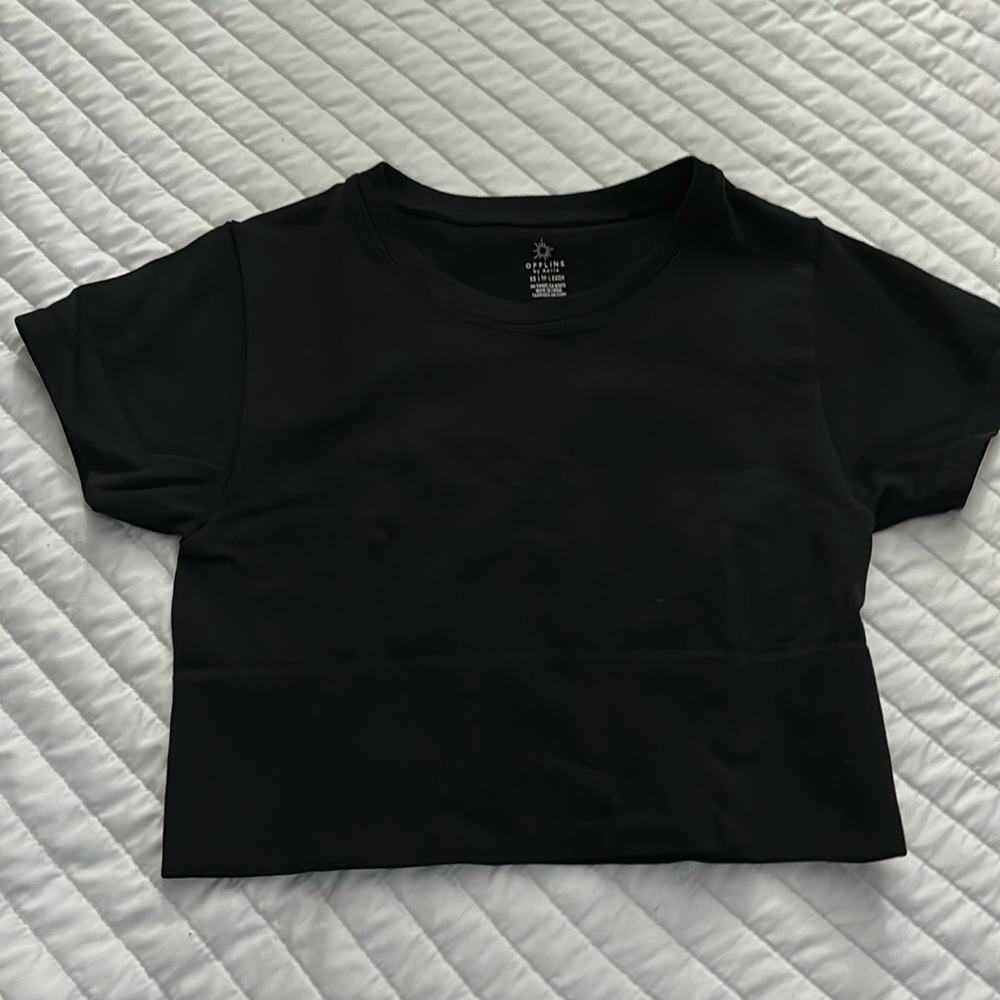 AE OFFLINE CROPPED WORKOUT TOP SZ XS